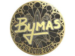 Sticker | Bymas (Gold) | Cologne 2026