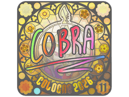 Sticker | cobra (Holo, Ranked) | Cologne 2026