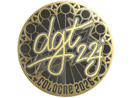 Sticker | dgt (Gold) | Cologne 2026