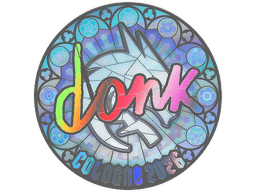 Sticker | donk (Holo) | Cologne 2026