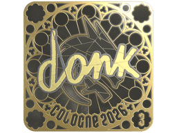 Sticker | donk (Gold, Ranked) | Cologne 2026