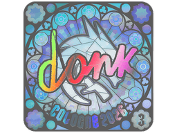 Sticker | donk (Holo, Ranked) | Cologne 2026