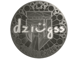 Sticker | dziugss (Foil) | Cologne 2026