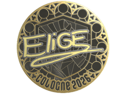 Sticker | EliGE (Gold) | Cologne 2026