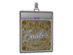 Sticker Slab | EmiliaQAQ (Foil, Ranked) | Cologne 2026