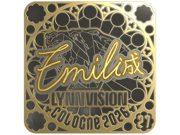 Sticker | EmiliaQAQ (Gold, Ranked) | Cologne 2026