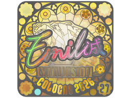 Sticker | EmiliaQAQ (Holo, Ranked) | Cologne 2026