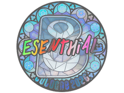 Sticker | esenthial (Holo) | Cologne 2026