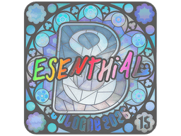Sticker | esenthial (Holo, Ranked) | Cologne 2026