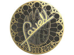 Sticker | faveN (Gold) | Cologne 2026