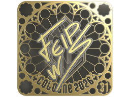 Sticker | felps (Gold, Ranked) | Cologne 2026