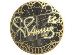 Sticker | FL4MUS (Gold) | Cologne 2026