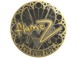 Sticker | FlameZ (Gold) | Cologne 2026