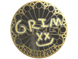 Sticker | Grim (Gold) | Cologne 2026