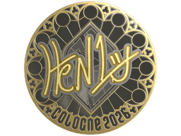 Sticker | HEN1 (Gold) | Cologne 2026