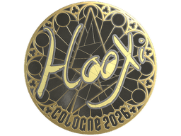 Sticker | HooXi (Gold) | Cologne 2026