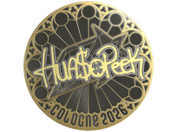 Sticker | HUASOPEEK (Gold) | Cologne 2026