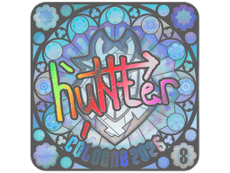 Sticker | huNter- (Holo, Ranked) | Cologne 2026