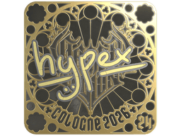 Sticker | hypex (Gold, Ranked) | Cologne 2026