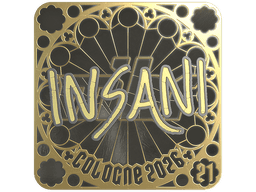 Sticker | insani (Gold, Ranked) | Cologne 2026
