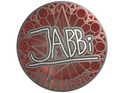 Sticker | jabbi (Foil) | Cologne 2026