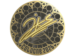 Sticker | jks (Gold) | Cologne 2026
