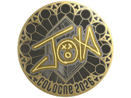 Sticker | JOTA (Gold) | Cologne 2026