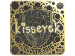 Sticker | kisserek (Gold, Ranked) | Cologne 2026