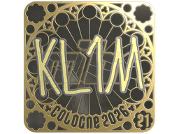 Sticker | kl1m (Gold, Ranked) | Cologne 2026