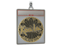 Sticker Slab | koala (Gold) | Cologne 2026