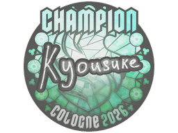 Sticker | kyousuke (Champion) | Cologne 2026