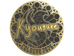 Sticker | kyousuke (Gold) | Cologne 2026