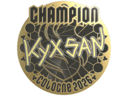Sticker | kyxsan (Gold, Champion) | Cologne 2026