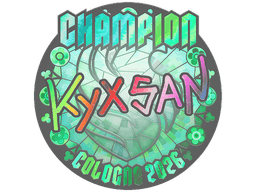 Sticker | kyxsan (Holo, Champion) | Cologne 2026