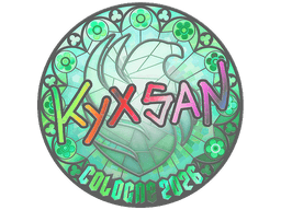 Sticker | kyxsan (Holo) | Cologne 2026