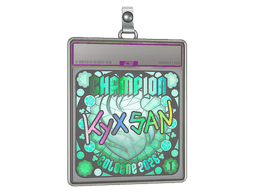 Sticker Slab | kyxsan (Holo, Ranked) | Cologne 2026