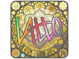 Sticker | latto (Holo, Ranked) | Cologne 2026