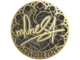 Sticker | m0NESY (Gold) | Cologne 2026