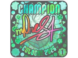 Sticker | m0NESY (Holo, Ranked) | Cologne 2026
