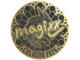 Sticker | magixx (Gold) | Cologne 2026