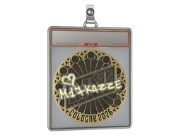 Sticker Slab | makazze (Gold) | Budapest 2025