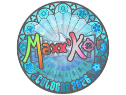 Sticker | maxxkor (Holo) | Cologne 2026