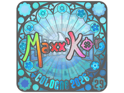 Sticker | maxxkor (Holo, Ranked) | Cologne 2026