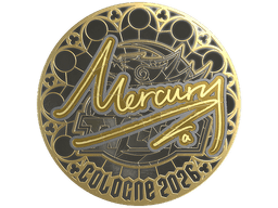 Sticker | Mercury (Gold) | Cologne 2026