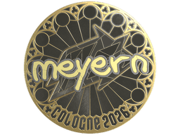 Sticker | meyern (Gold) | Cologne 2026