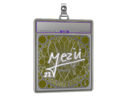 Sticker Slab | mezii (Foil, Ranked) | Cologne 2026