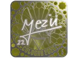 Sticker | mezii (Foil, Ranked) | Cologne 2026