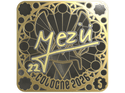 Sticker | mezii (Gold, Ranked) | Cologne 2026