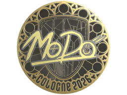 Sticker | MoDo (Gold) | Cologne 2026