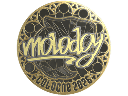 Sticker | molodoy (Gold) | Cologne 2026